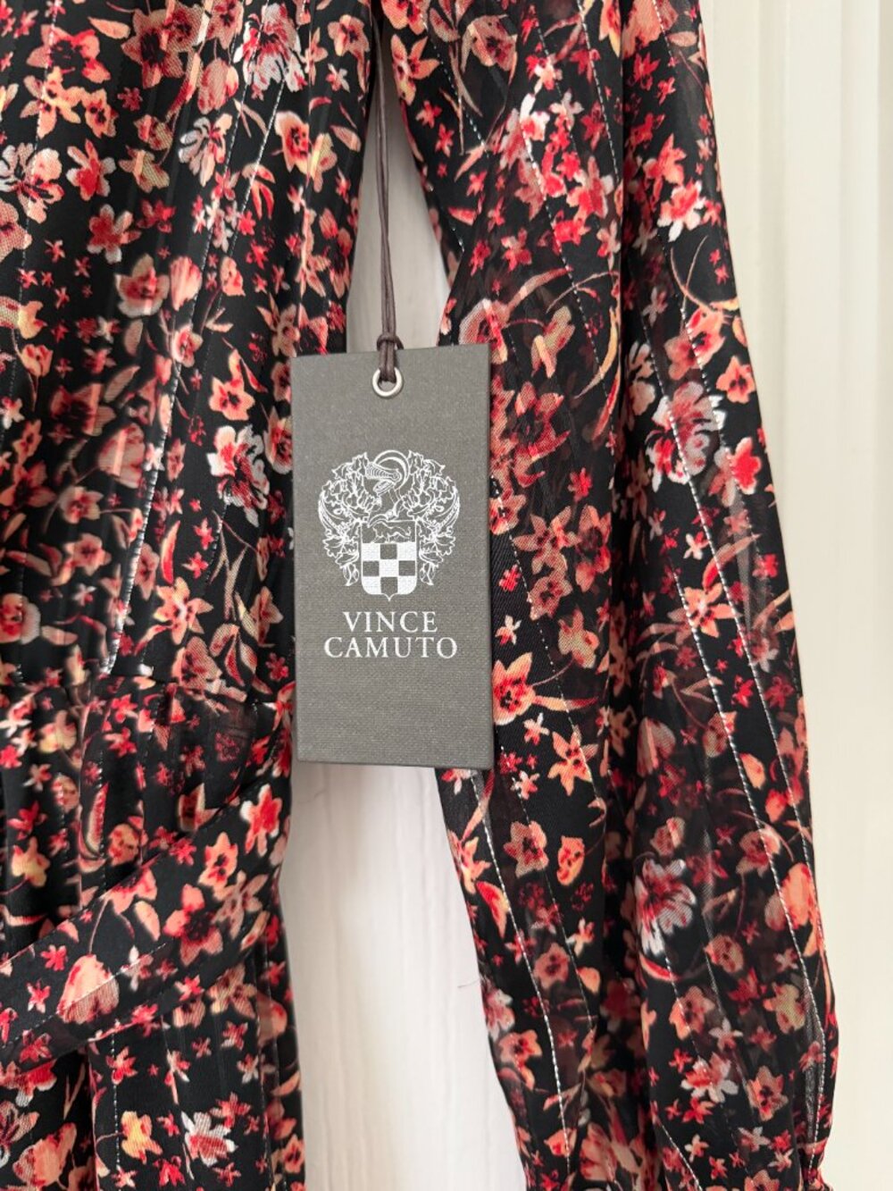 Vince Camuto "Mystical Mist" Mid-Length Dress - New With Tags - Picture 4 of 11